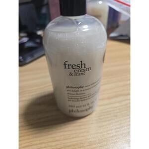 Philosophy -" Fresh Cream & Mint "-Shower Gel- 16 fl oz- New & Sealed